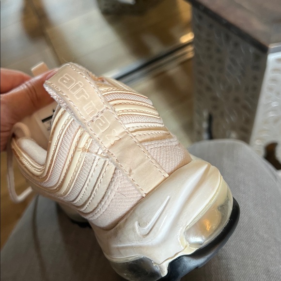 🛑 1 hour sale. Nike, Air Max 97, hemp, size 8, Beige w/Air Cushion Soles - Picture 3 of 8